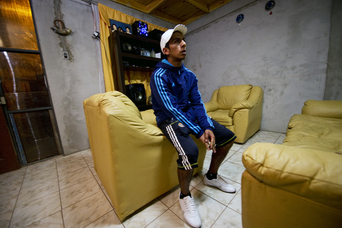 Jimmy Sanchez egy évvel a szerencsétlenség után Forrás: AFP/Martin Bernetti
