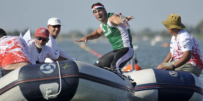 Vajda Attila jó formában a trombózis után