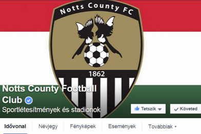 Forrás: Facebook/Notts County