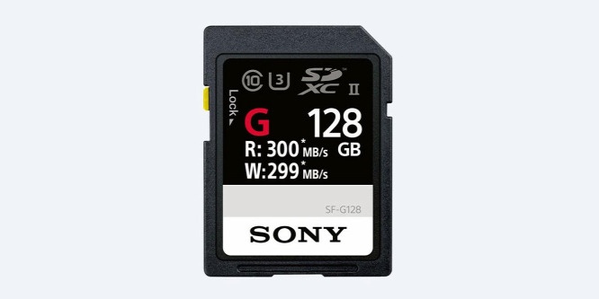 A Sony bejelentette a világ leggyorsabb SD-kártyáját