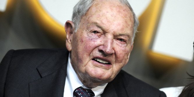 Meghalt David Rockefeller, a világ legidősebb milliárdosa