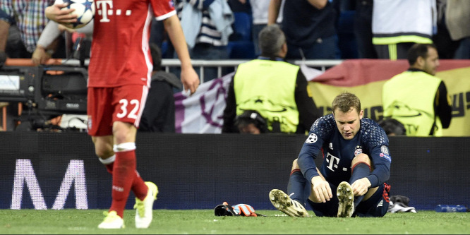 Nagy a baj a Bayernnél, Neuer sérülése súlyos