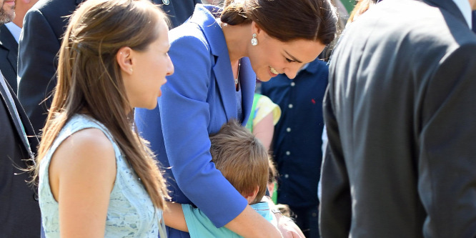 Katalin hercegné megint egy szigorú protokollt szegett meg