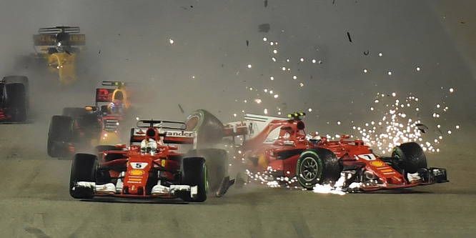 Räikkönen szingapúri esése szinte tökéletes másolat volt
