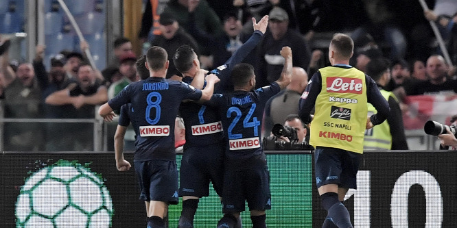 Hátrányból ütötte ki a Laziót a Napoli