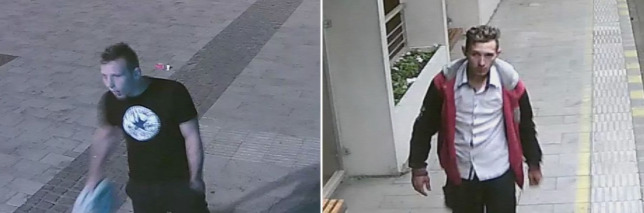 Ez a két férfi megvert egy utast az egyik miskolci villamosmegállóban Ez a két férfi megvert egy utast az egyik miskolci villamosmegállóban
